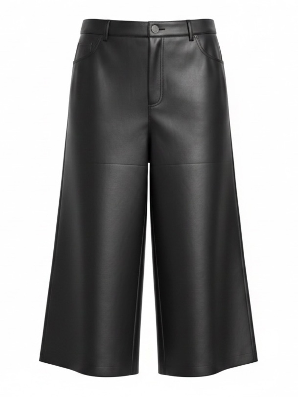 Marc New York Faux Leather Wide Leg Pants Size 16 NWT
